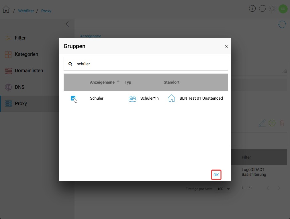Neue Gruppen hinzufügen