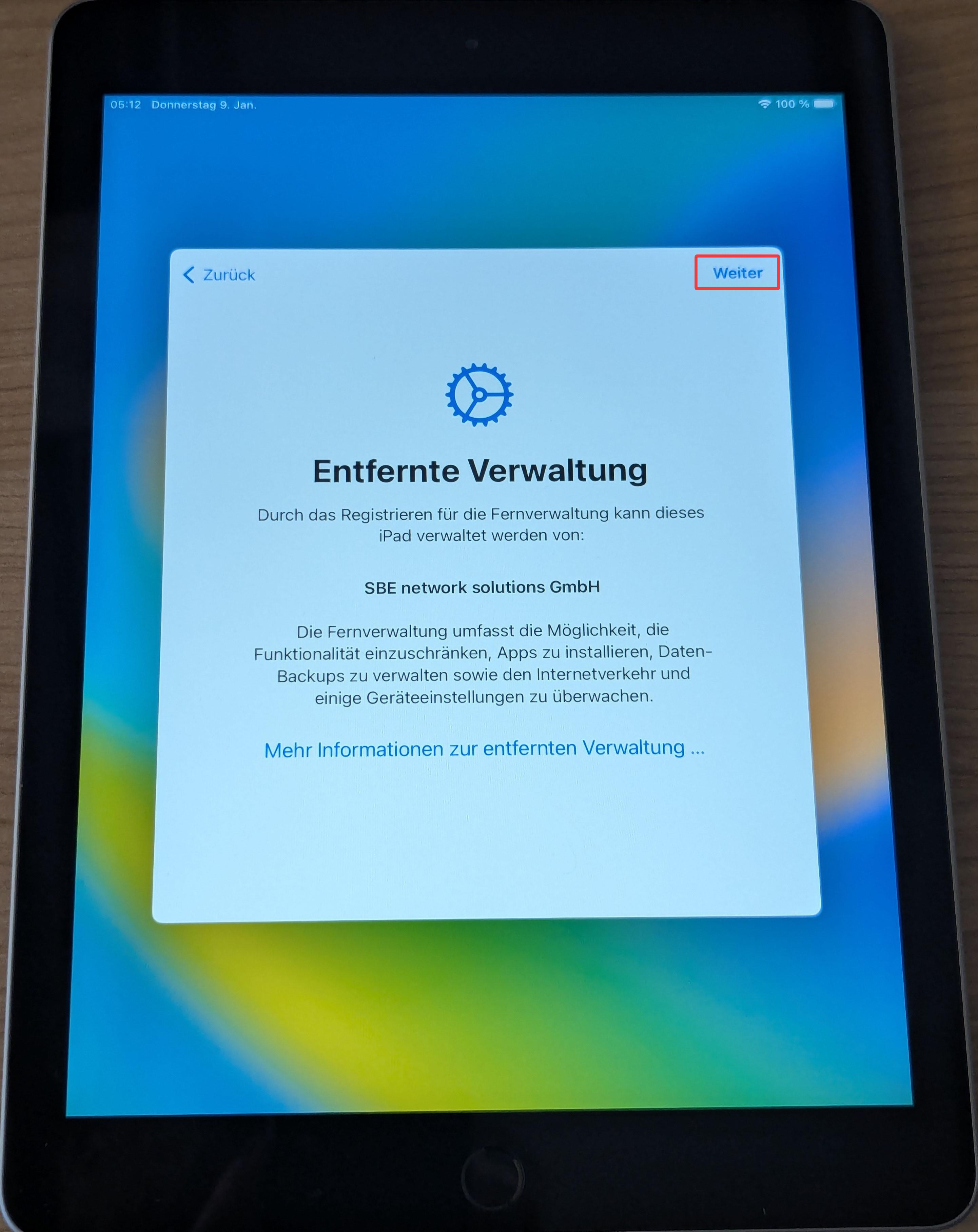 Entfernte Verwaltung