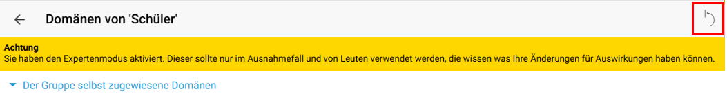 Domänen Schüler